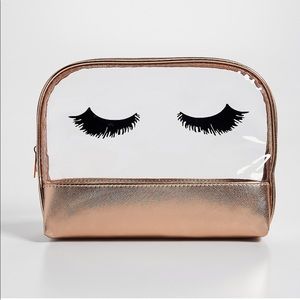 Maurices Flawless Eyelash Cosmetic Bag NEW